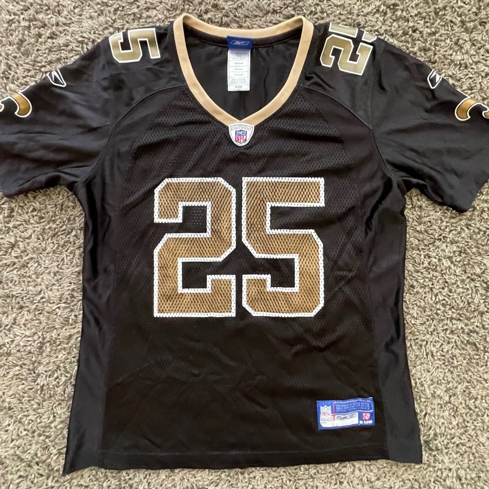 Reggie Bush New Orleans Saints Reebok NFL Jersey Youth Boys Medium